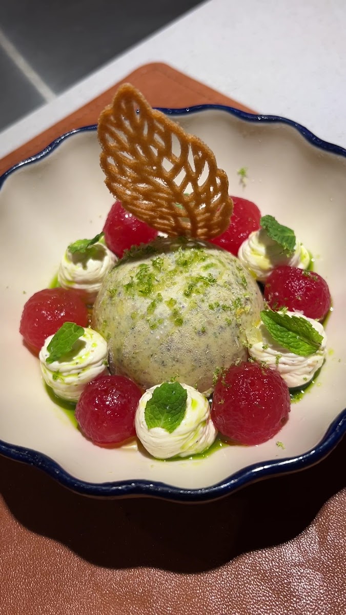 Exquisite plated dessert creation at S.A.J. Bistronomy by Leens @ TTDI in TTDI