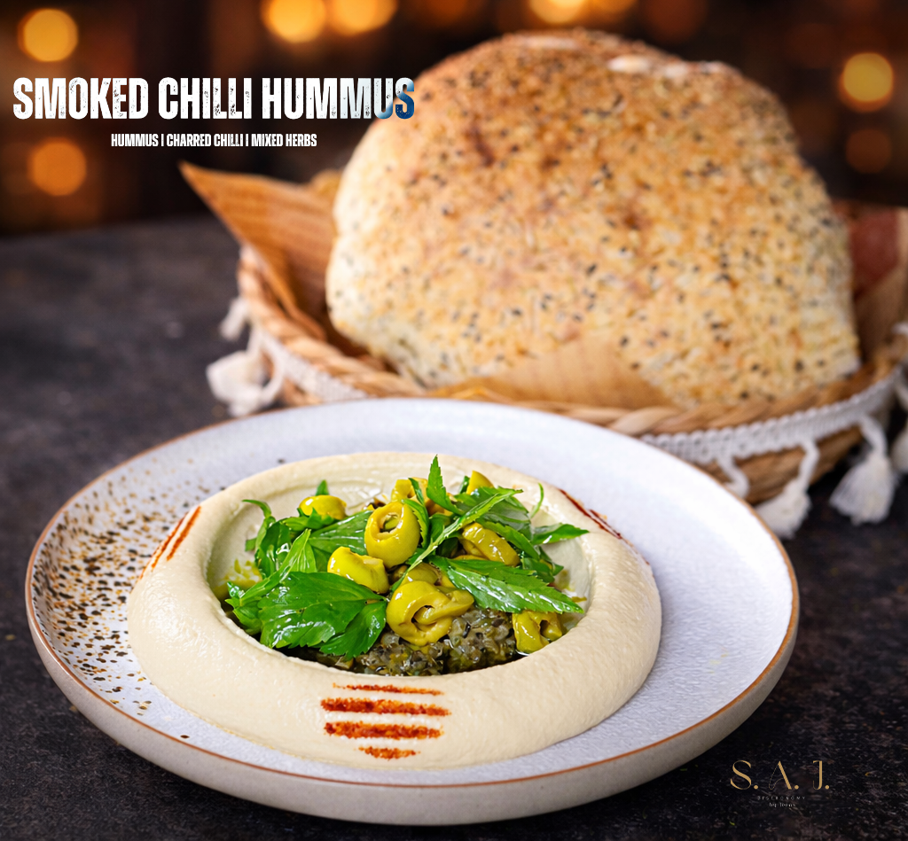 Smoked Chilli Hummus at S.A.J. Bistronomy by Leens @ TTDI in Petaling Jaya